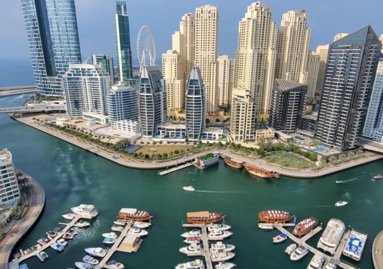 Dubai Marina Walk Gem Modern Apartments With Pool & Gym Access, Steps To Beach & Metro Managed By Sunnyhomes Eksteriør billede