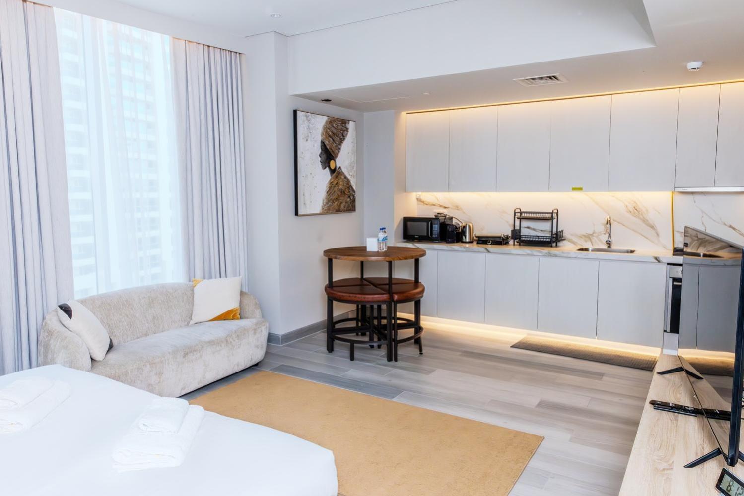 Dubai Marina Walk Gem Modern Apartments With Pool & Gym Access, Steps To Beach & Metro Managed By Sunnyhomes Eksteriør billede